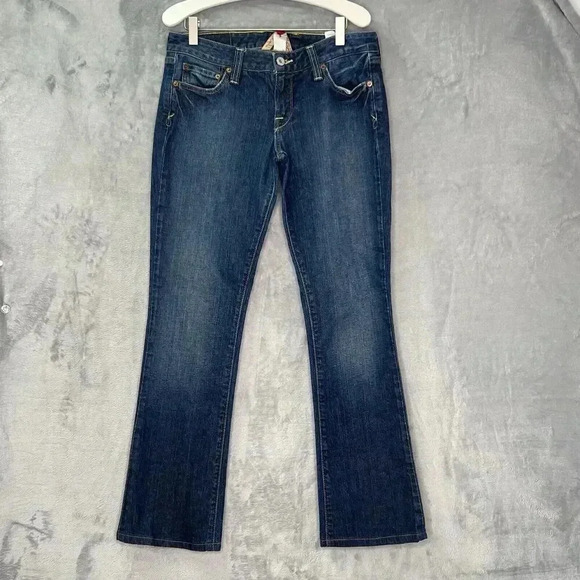 Lucky Brand Dark Wash Lola Bootcut‎ Jeans Women's 6/28 - Picture 1 of 14